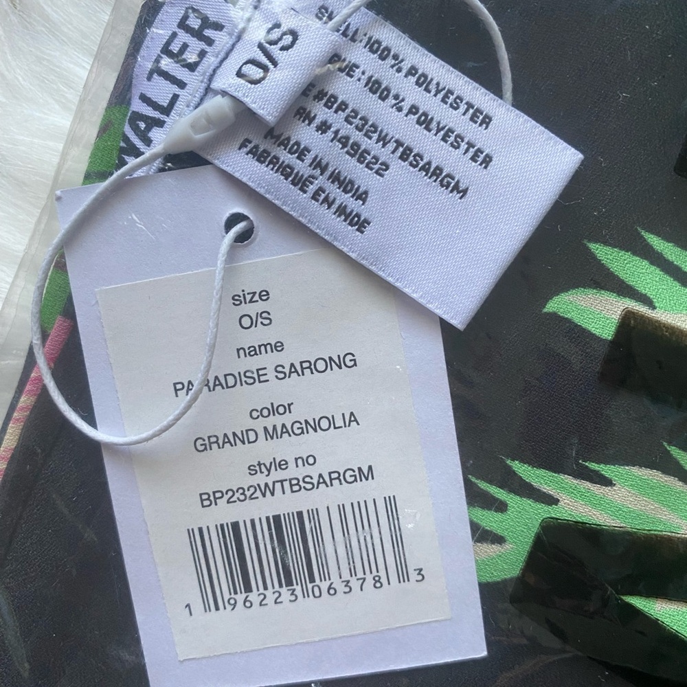 NWT Laude The Label Curateur The Gabby Macrame Off White & black - Picture 11 of 13